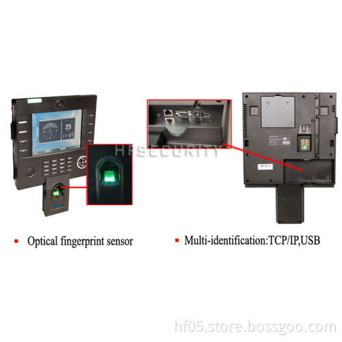 HF-ICLOCK3800 Biometric Colored Screen Attendance Systems